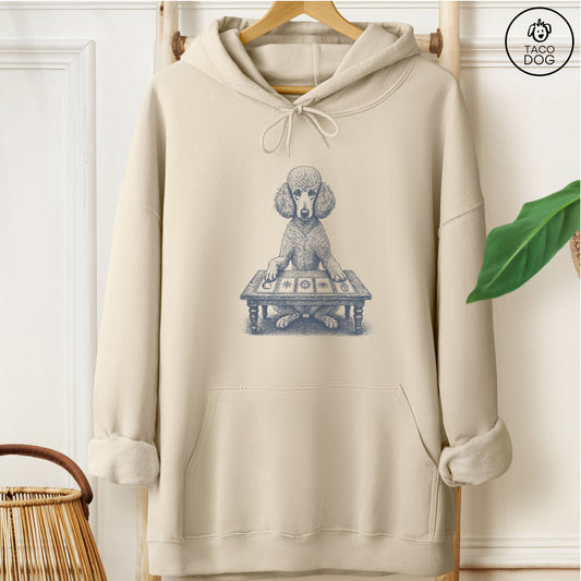 Poodle Fall Tarot Hoodie Sand Taco-Dog