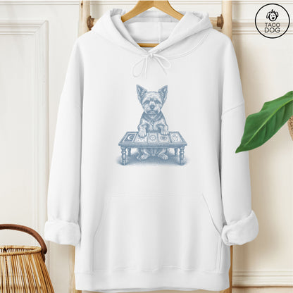 Yorkshire Terrier Yorkie Fall Tarot Hoodie
