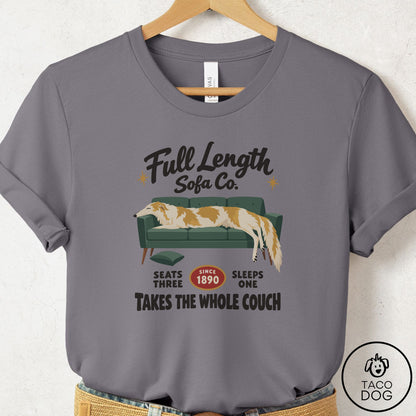 Borzoi Family Business T-Shirt Storm Taco-Dog