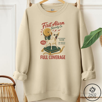 Chihuahua Family Business Sweatshirt Sand Taco-Dog
