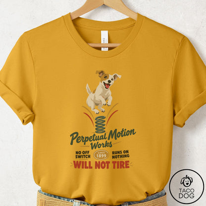 Jack Russell Family Business T-Shirt Mustard Taco-Dog