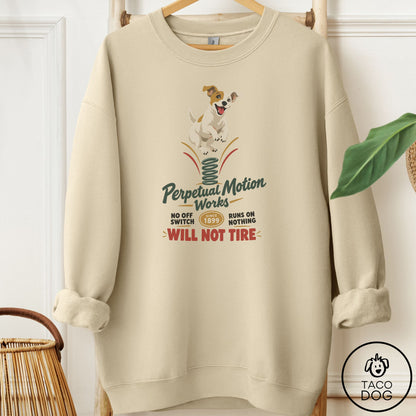 Jack Russell Family Business Sweatshirt Sand Taco-Dog