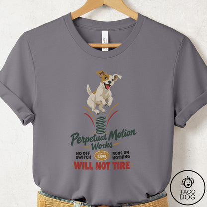 Jack Russell Family Business T-Shirt Storm Taco-Dog