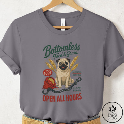 Pug Family Business T-Shirt Storm Taco-Dog