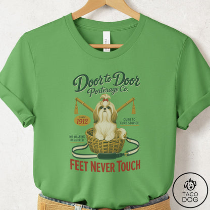 Shih Tzu Family Business T-Shirt Leaf Taco-Dog