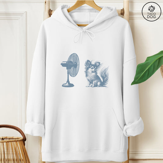 Chihuahua Fan Hoodie White Taco-Dog
