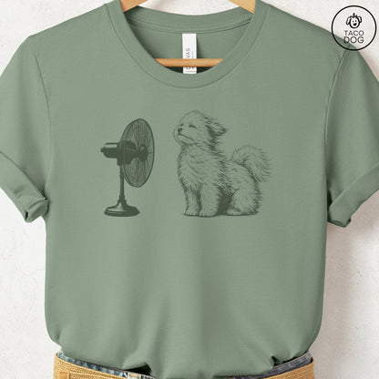 Coton De Tulear Fan T-Shirt Sage Taco-Dog