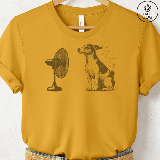Jack Russell Fan T-Shirt Mustard Taco-Dog