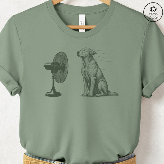 Labrador Retriever Fan T-Shirt Sage Taco-Dog