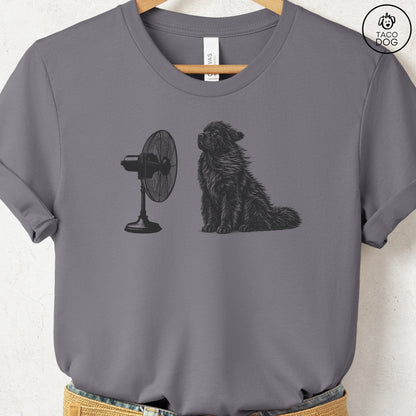 Newfoundland Fan T-Shirt Storm Taco-Dog