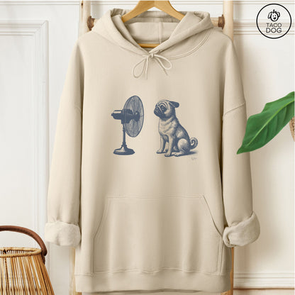 Pug Fan Hoodie Sand Taco-Dog