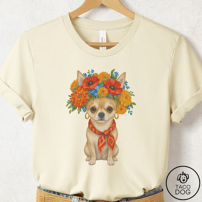 Chihuahua Flower Crown T-Shirt