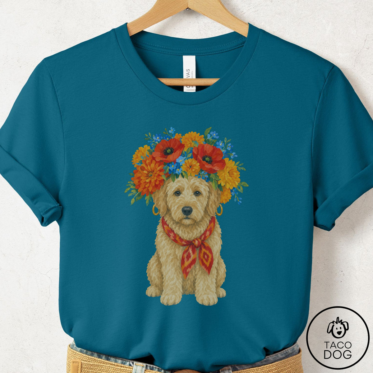 Doodle Flower Crown T-Shirt
