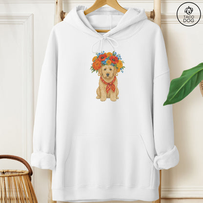 Doodle Flower Crown Hoodie