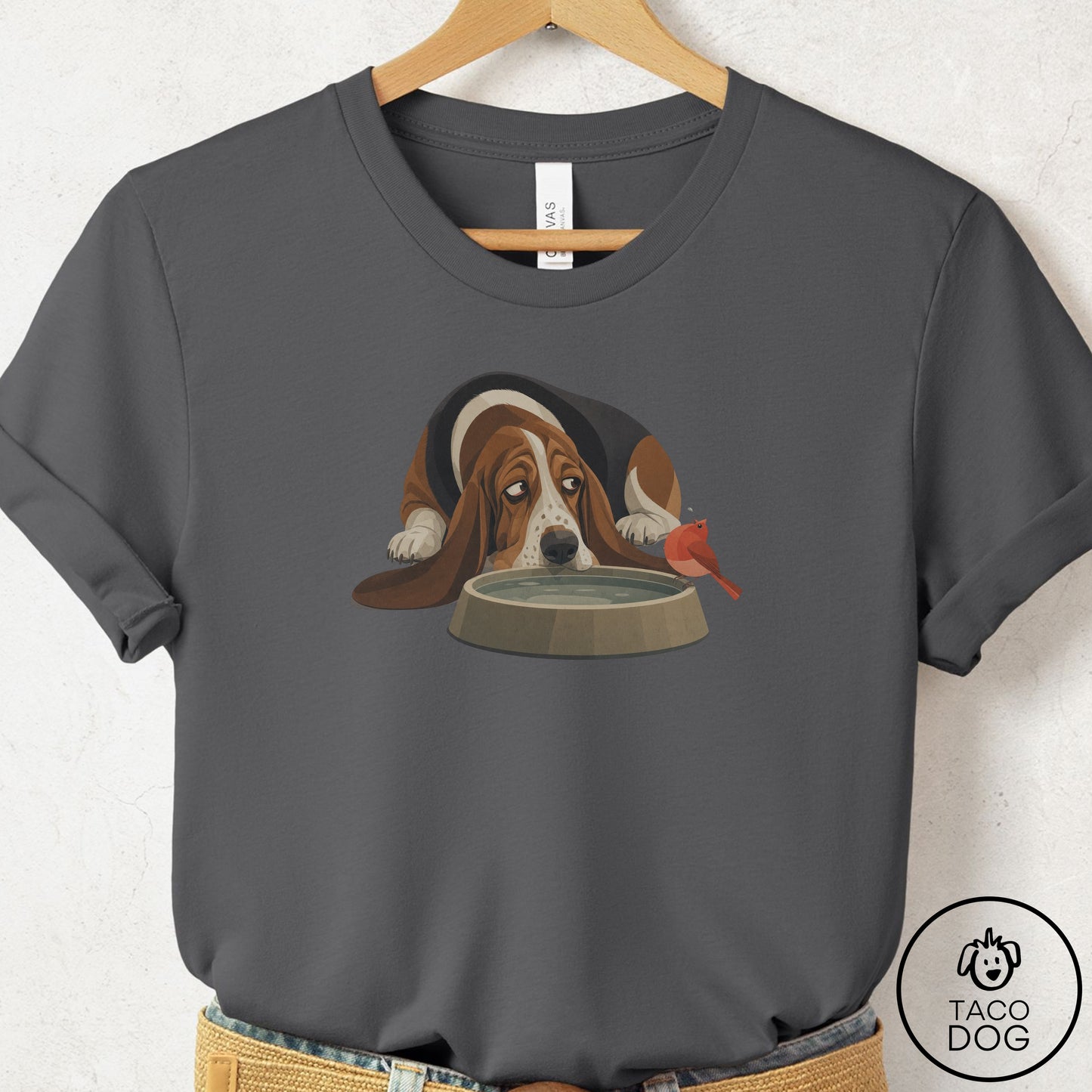 Basset Hound Freeloader T-Shirt