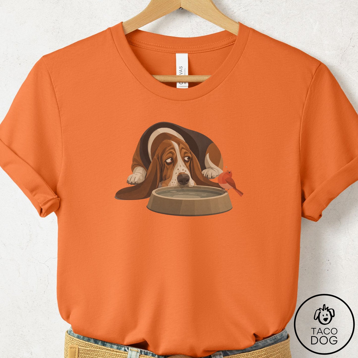 Basset Hound Freeloader T-Shirt