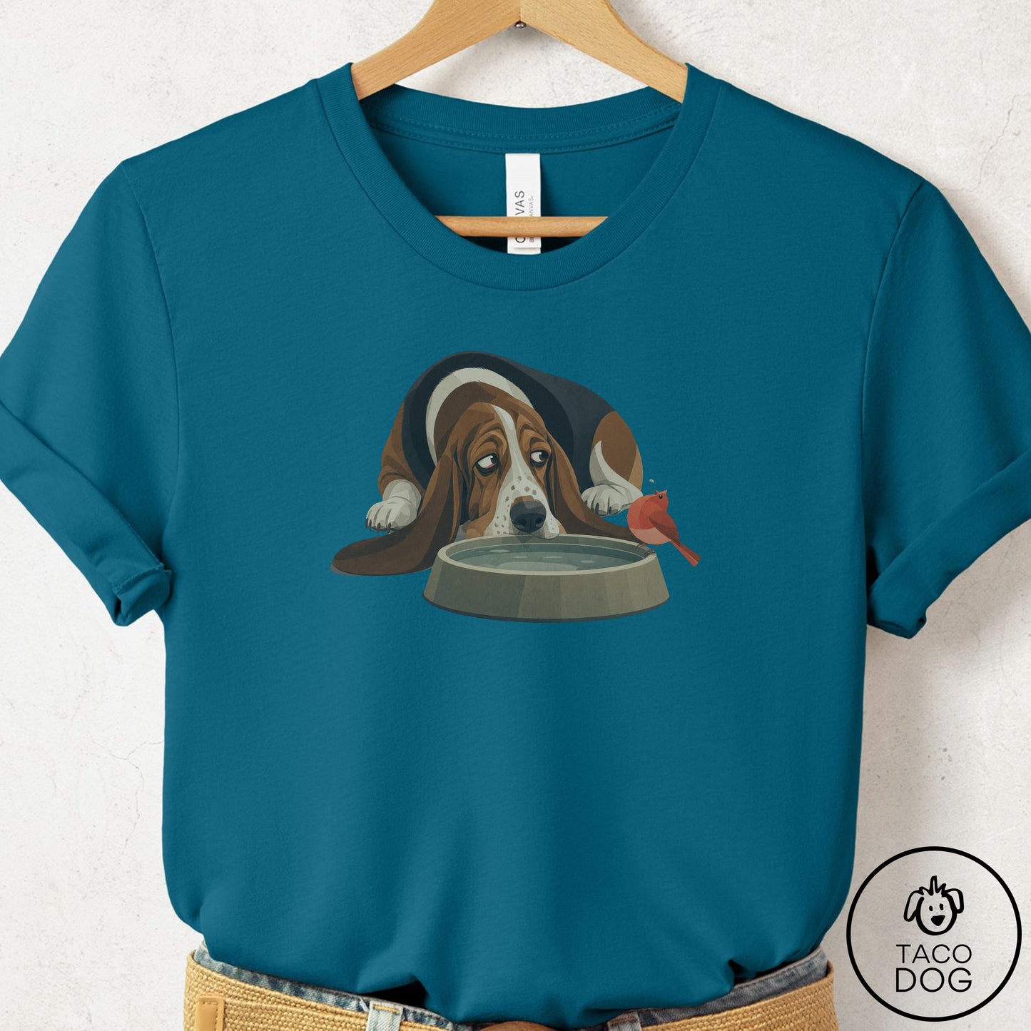 Basset Hound Freeloader T-Shirt