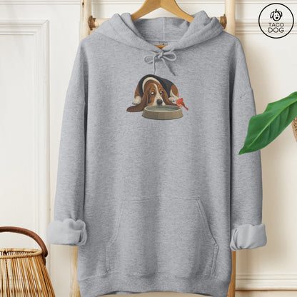 Basset Hound Freeloader Hoodie
