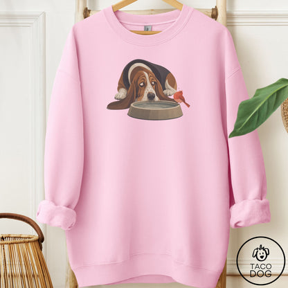 Basset Hound Freeloader Sweatshirt