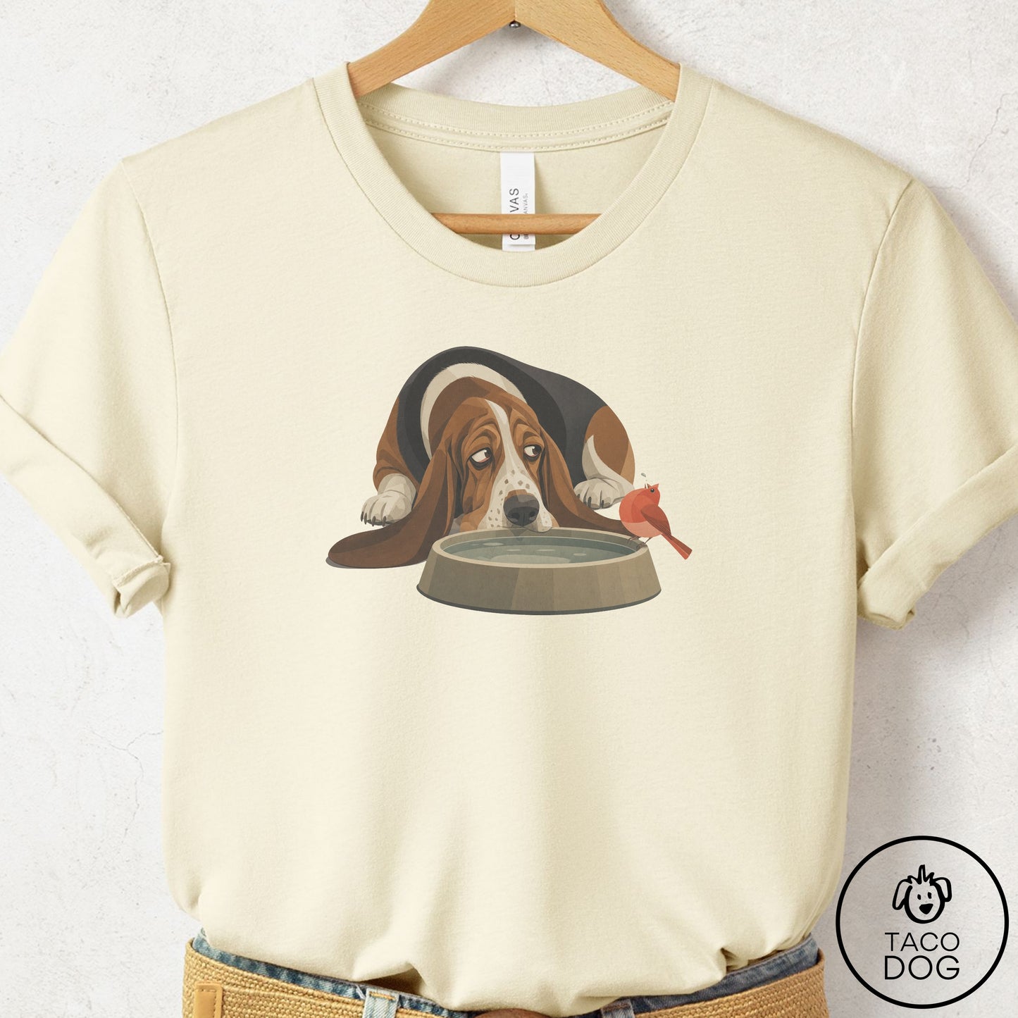 Basset Hound Freeloader T-Shirt