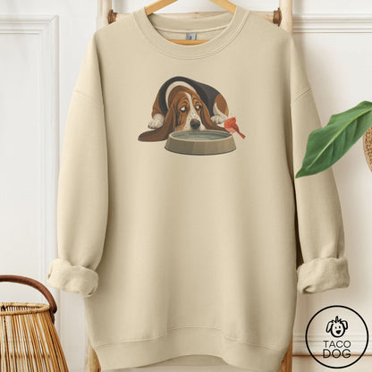 Basset Hound Freeloader Sweatshirt