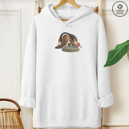 Basset Hound Freeloader Hoodie