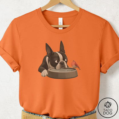 Boston Terrier Freeloader T-Shirt