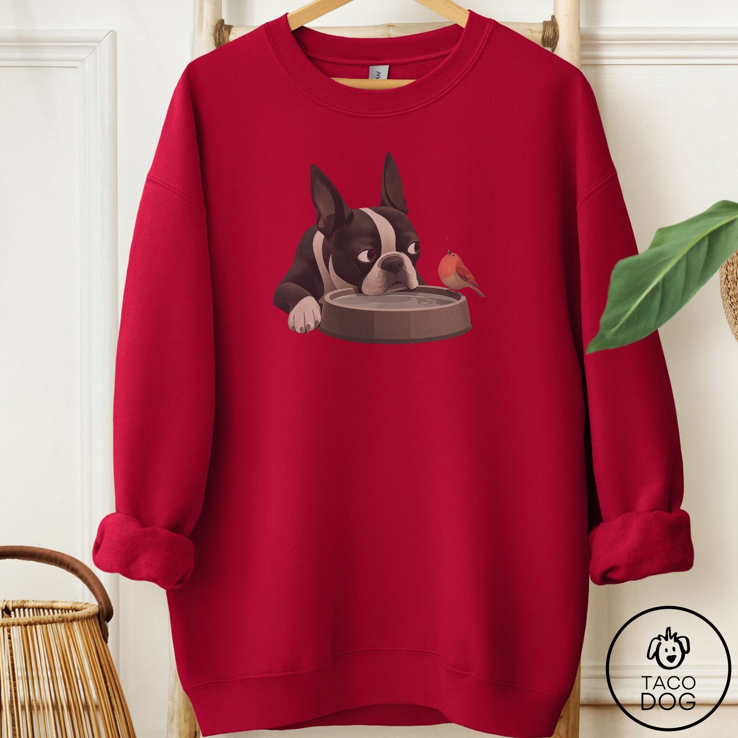 Boston Terrier Freeloader Sweatshirt
