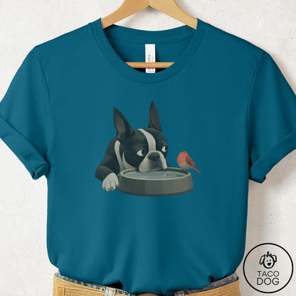 Boston Terrier Freeloader T-Shirt