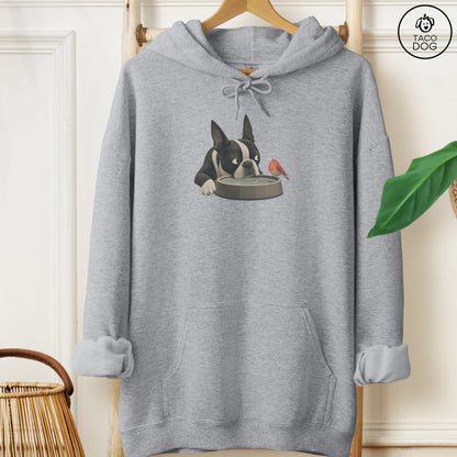 Boston Terrier Freeloader Hoodie