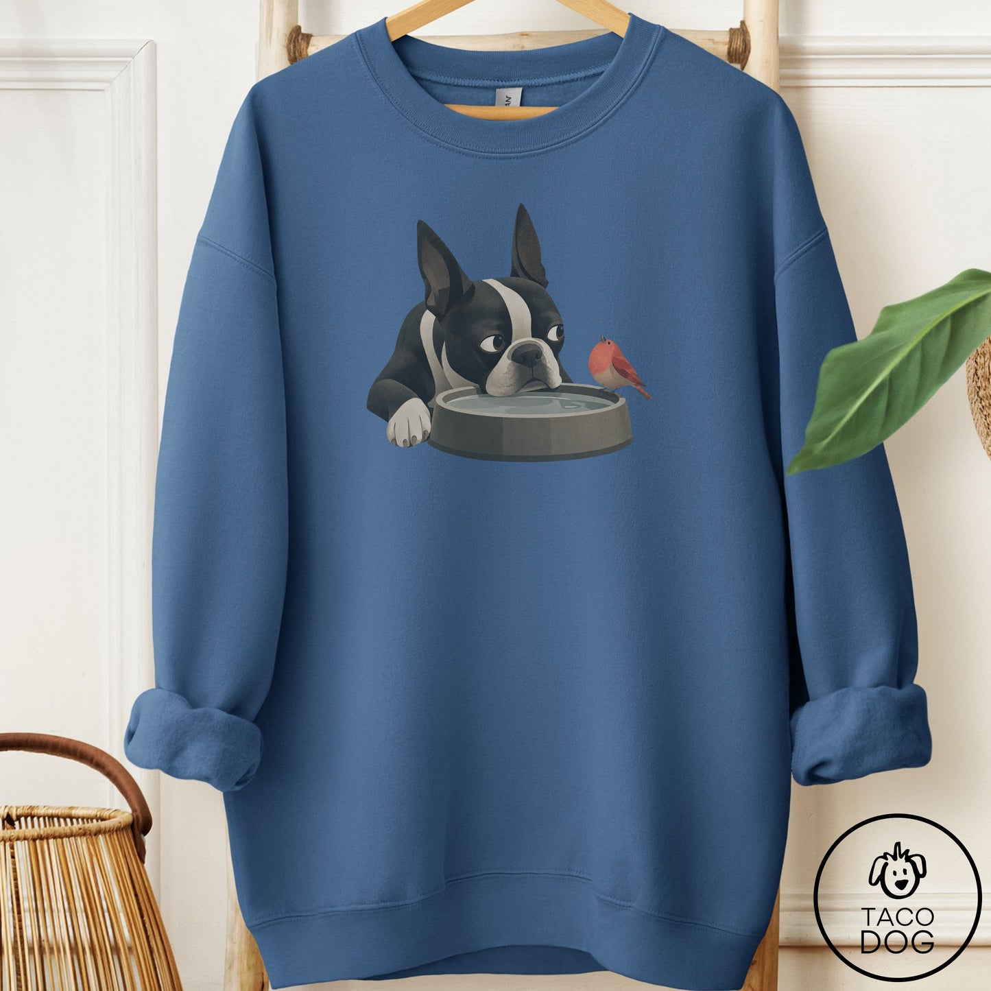 Boston Terrier Freeloader Sweatshirt