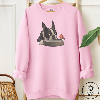 Boston Terrier Freeloader Sweatshirt