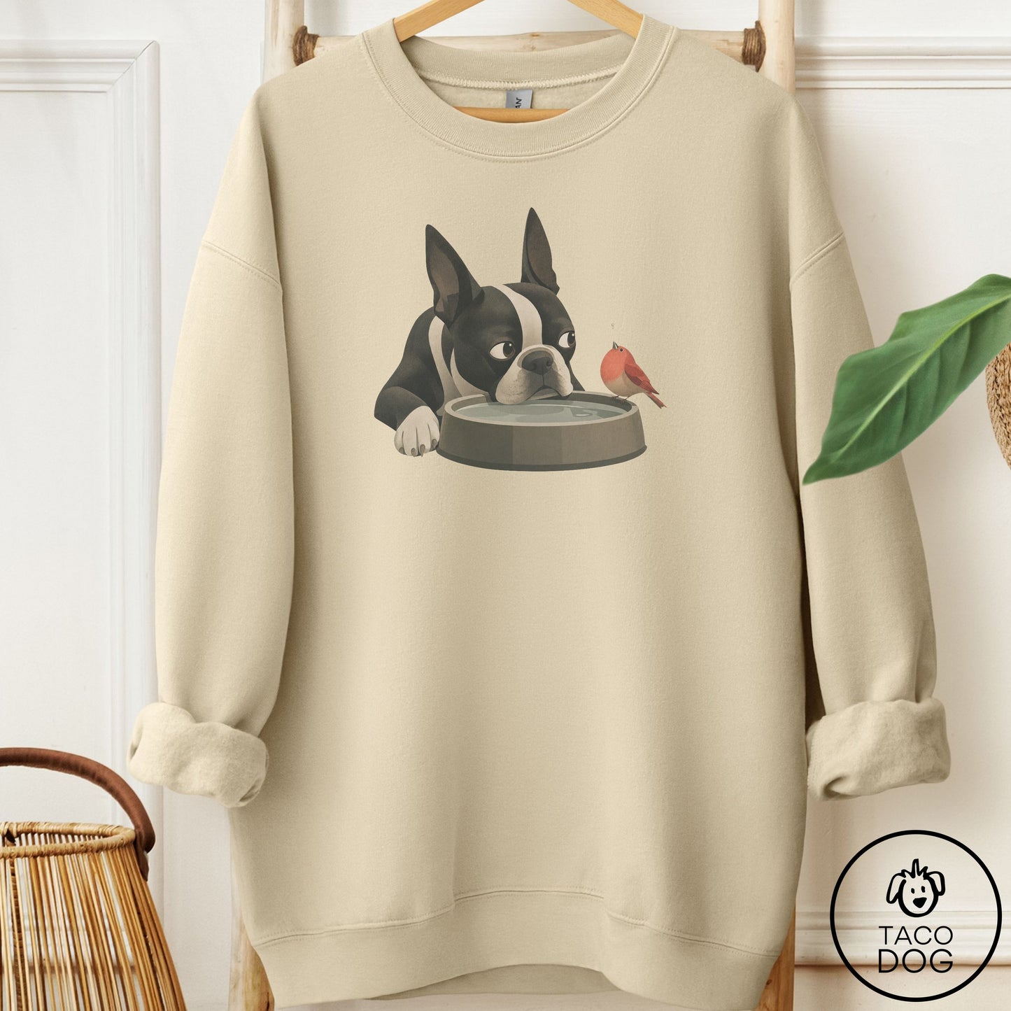 Boston Terrier Freeloader Sweatshirt