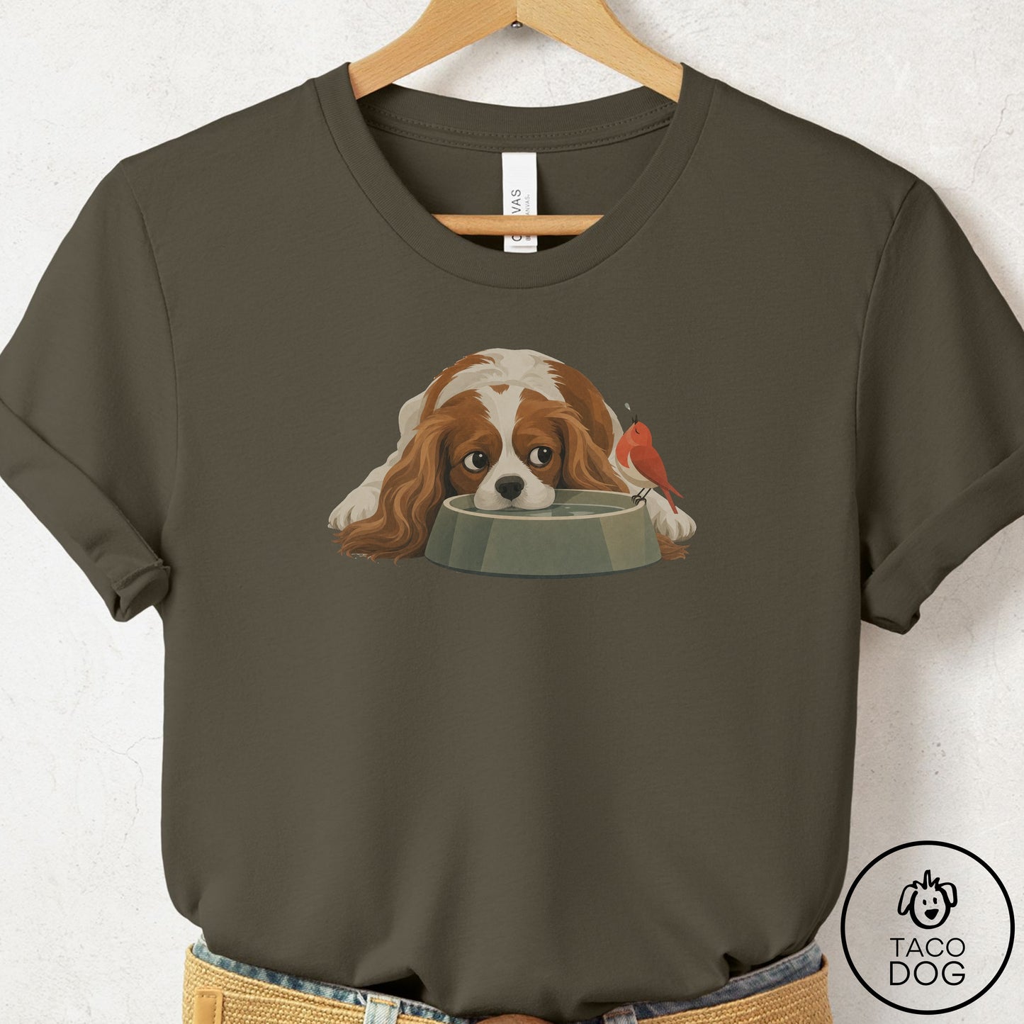Cavalier King Charles Spaniel Freeloader T-Shirt