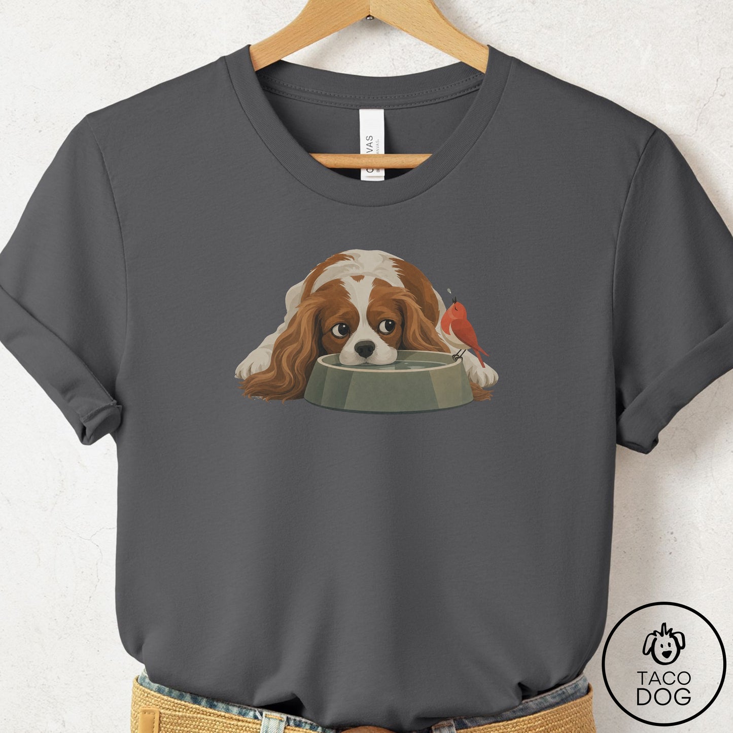 Cavalier King Charles Spaniel Freeloader T-Shirt
