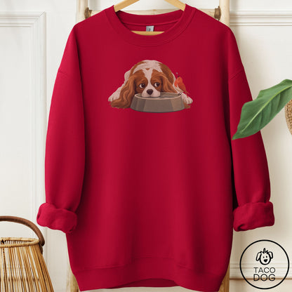 Cavalier King Charles Spaniel Freeloader Sweatshirt