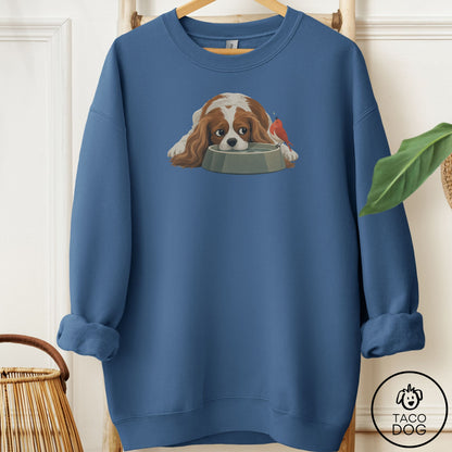 Cavalier King Charles Spaniel Freeloader Sweatshirt