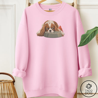 Cavalier King Charles Spaniel Freeloader Sweatshirt