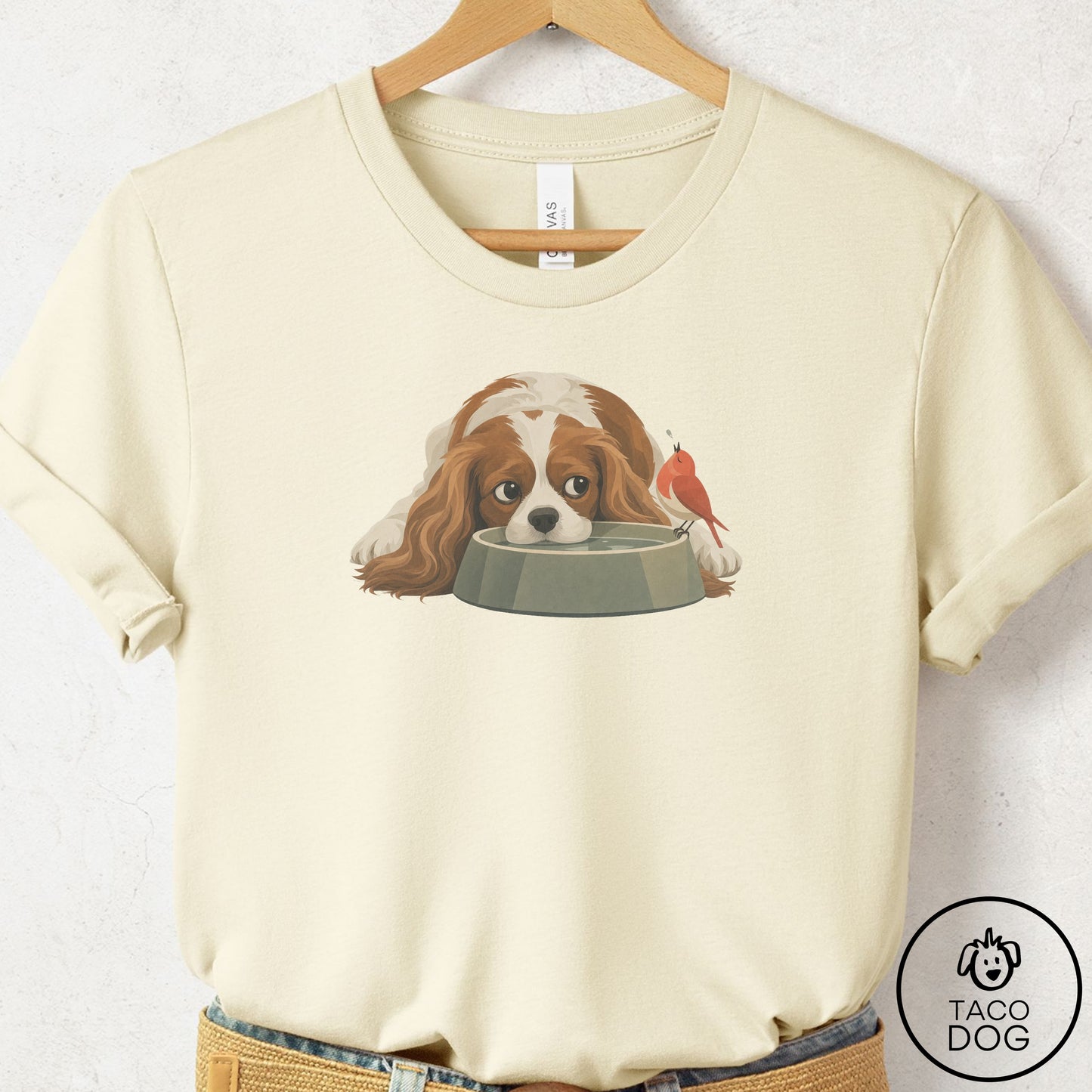Cavalier King Charles Spaniel Freeloader T-Shirt