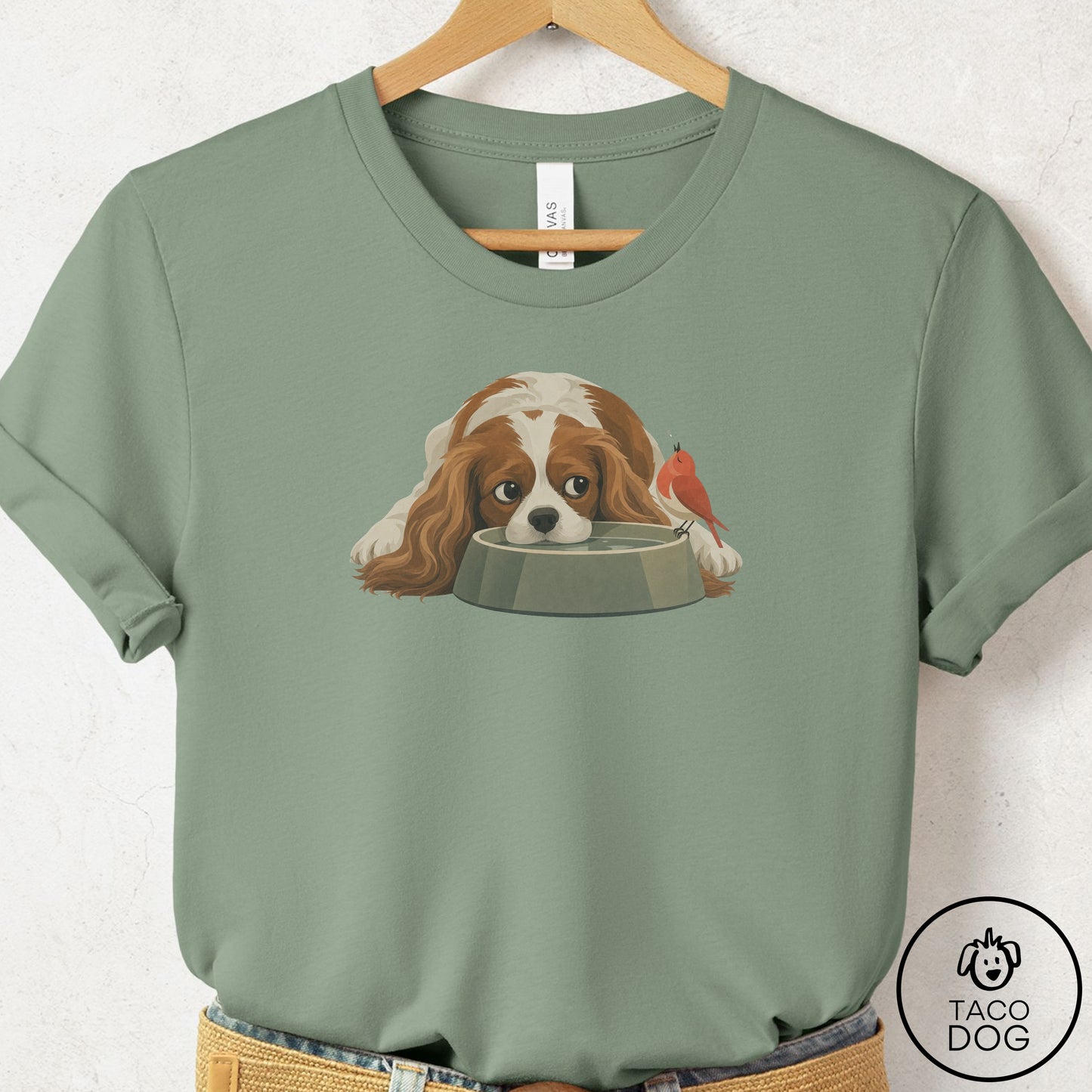 Cavalier King Charles Spaniel Freeloader T-Shirt