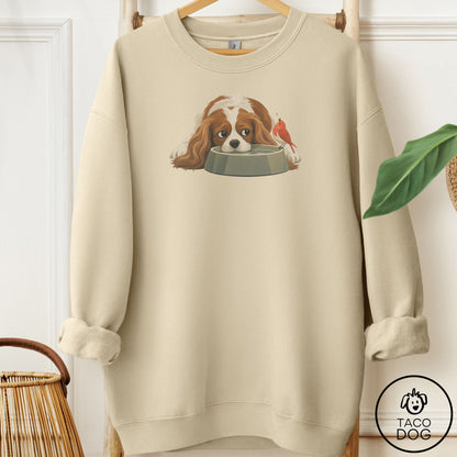 Cavalier King Charles Spaniel Freeloader Sweatshirt