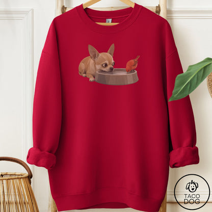 Chihuahua Freeloader Sweatshirt