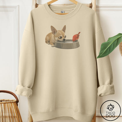Chihuahua Freeloader Sweatshirt