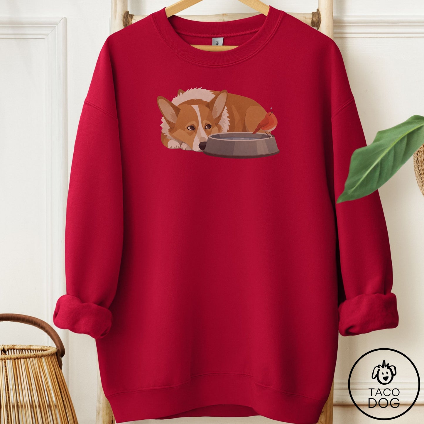 Corgi Freeloader Sweatshirt