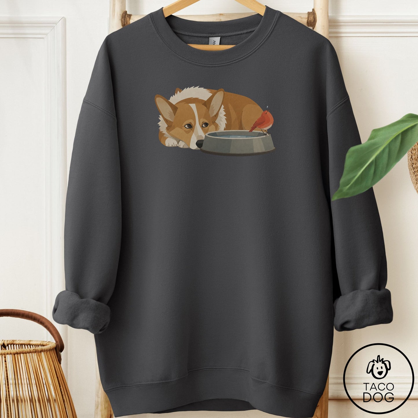 Corgi Freeloader Sweatshirt