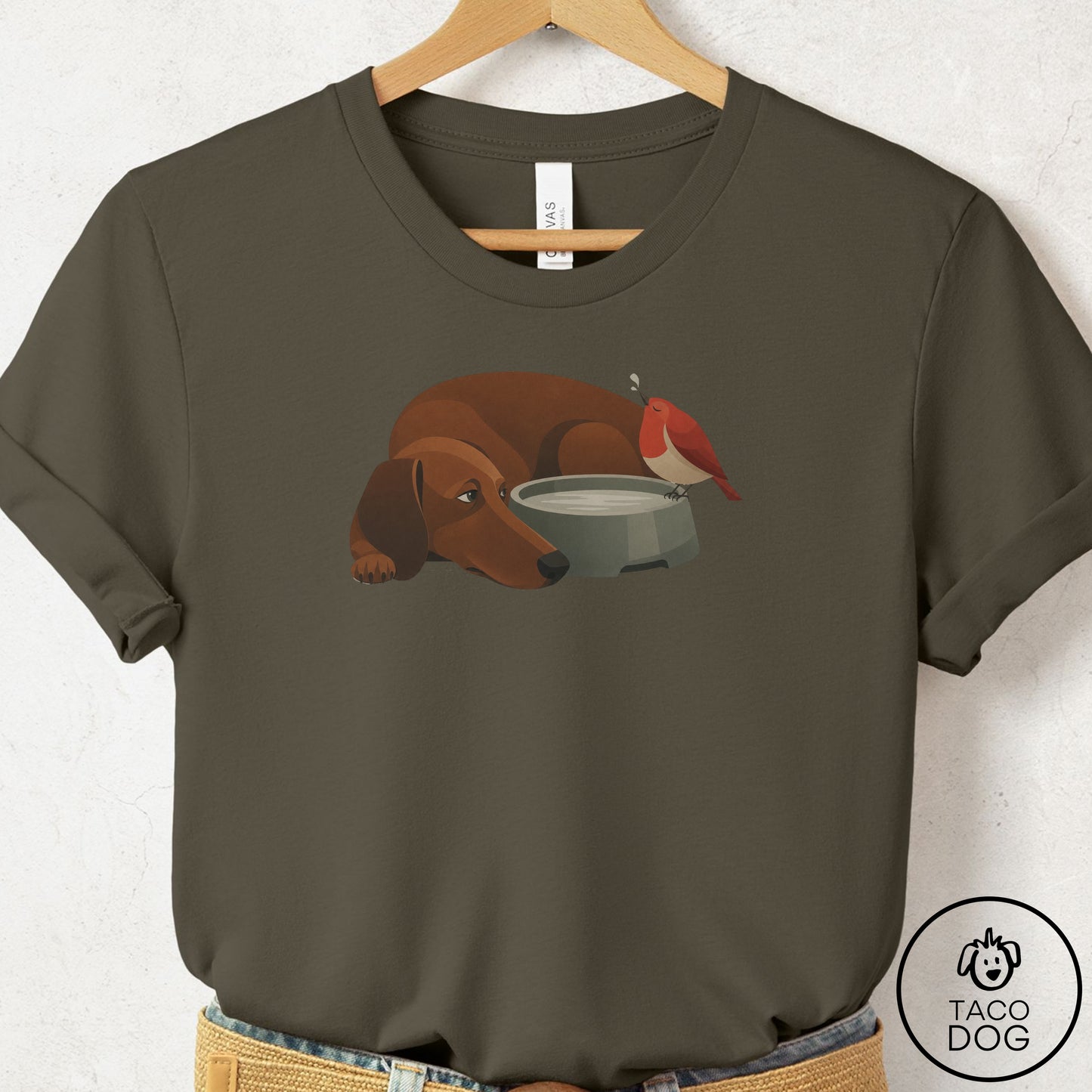 Dachshund Freeloader T-Shirt