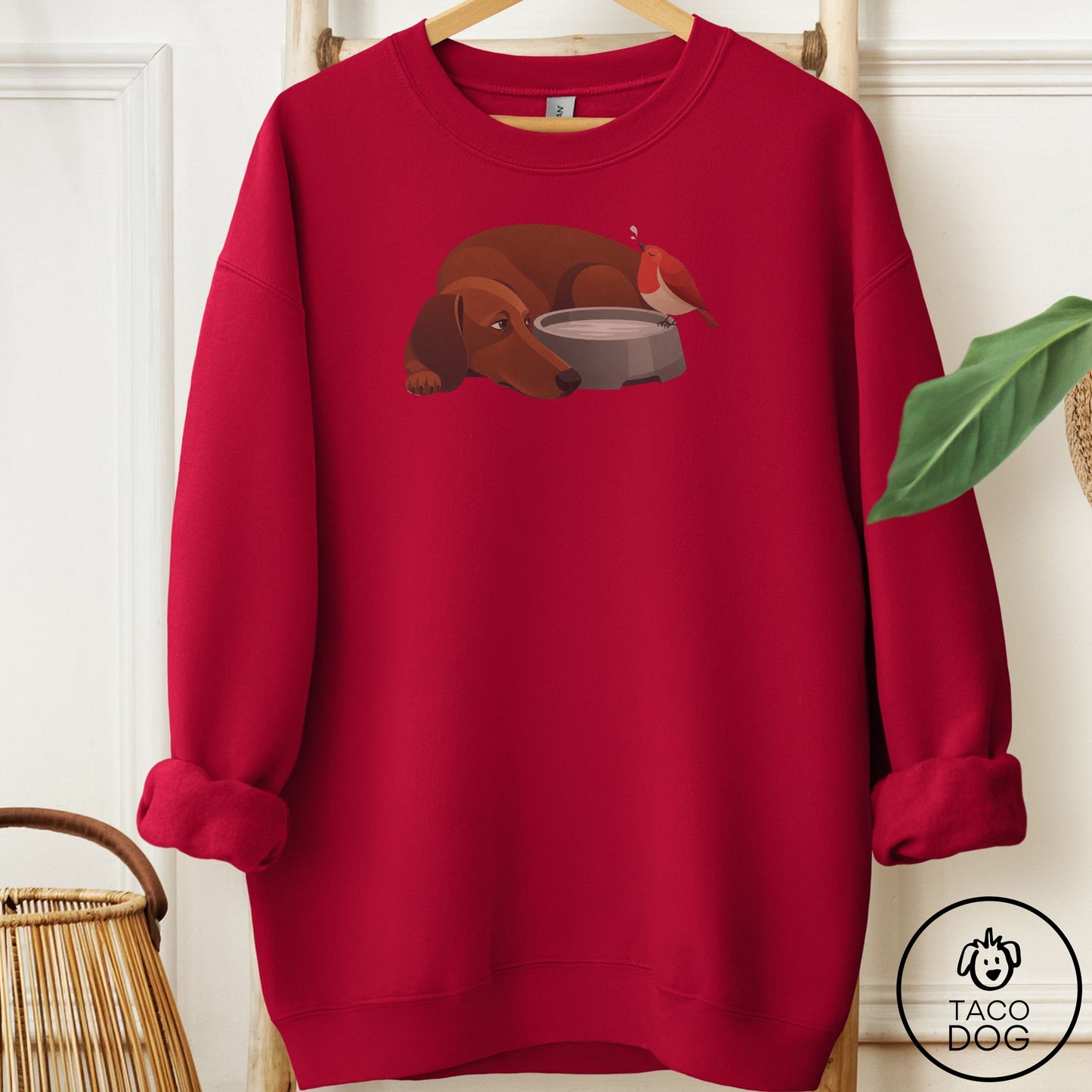 Dachshund Freeloader Sweatshirt