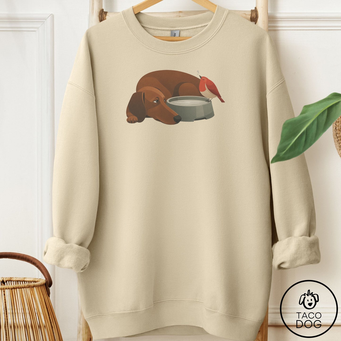 Dachshund Freeloader Sweatshirt