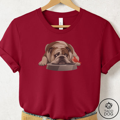 English Bulldog Freeloader T-Shirt