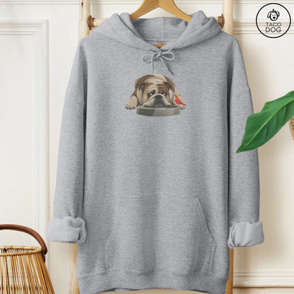 English Bulldog Freeloader Hoodie